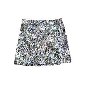 J.Crew Floral Pencil Skirt Size 2 | Abstract Print | Lined | Back Zip